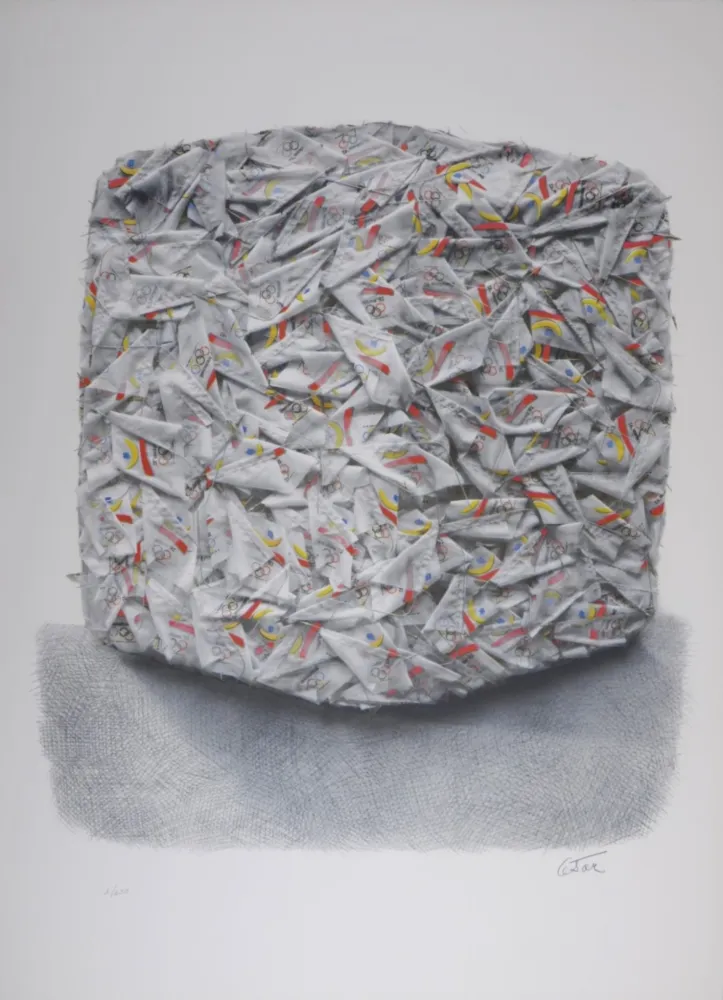 Litografía Cesar - Composition