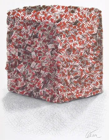 Litografía Cesar - Compression Batibouw