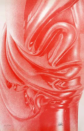 Serigrafía Cesar - Expansion rouge (César Plastiques)