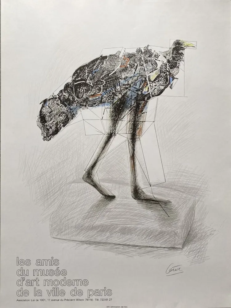 Cartel Cesar - Les Amis du Musée d'Art Moderne de la Ville de Paris