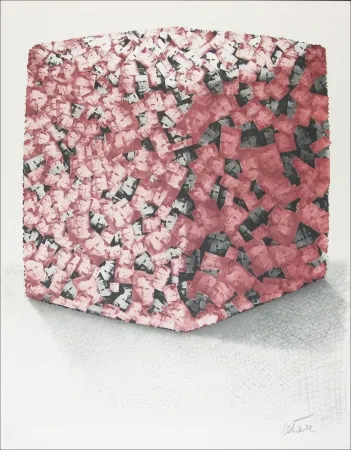 Litografía Cesar - Marie Curie