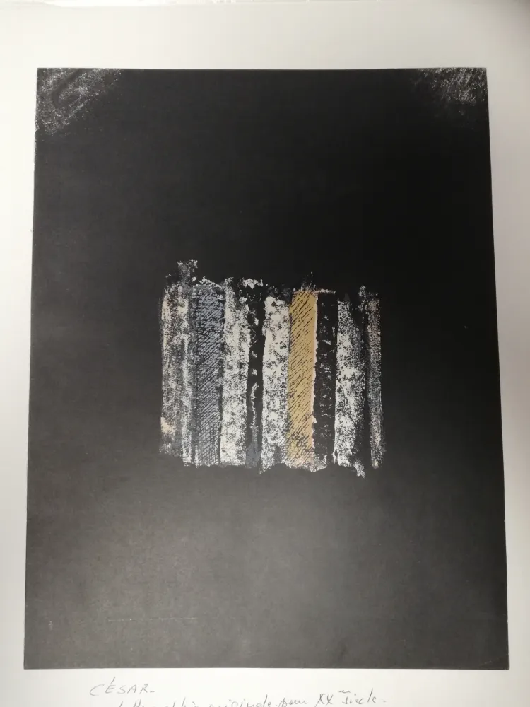 Litografía Cesar - Sans titre