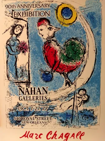 Cartel Chagall (After) - 90 anniversary