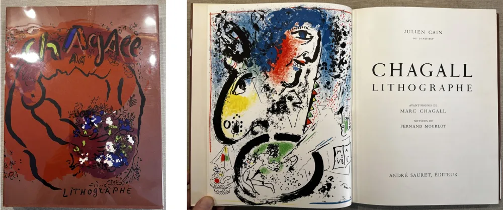 Libro Ilustrado Chagall - CHAGALL LITHOGRAPHE I. Avec 12 lithographies originales (1960)