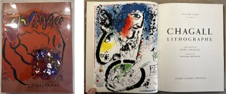 Libro Ilustrado Chagall - CHAGALL LITHOGRAPHE I. Avec 12 lithographies originales (1960)