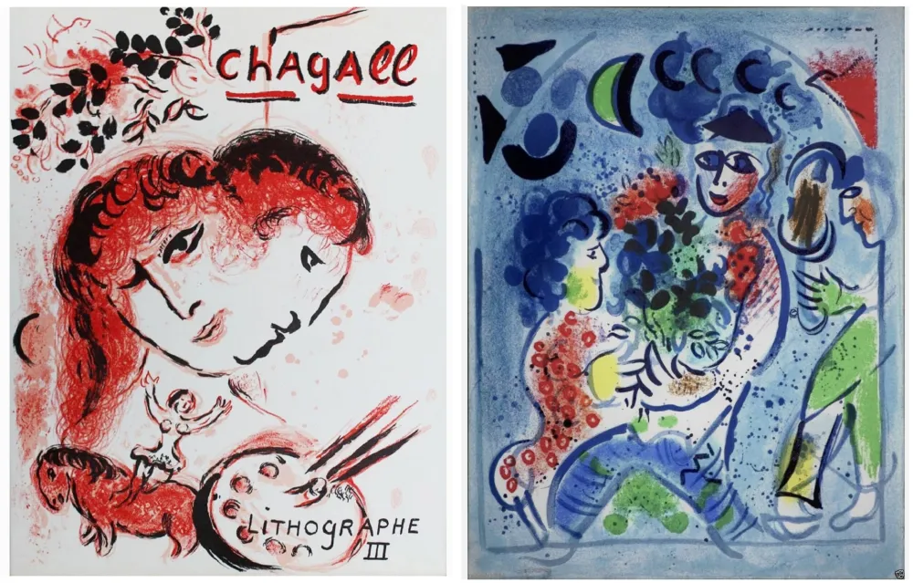 Libro Ilustrado Chagall - CHAGALL LITHOGRAPHE III. 1962 - 1968