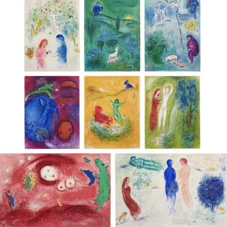 Litografía Chagall - Daphnis and Chloé full album