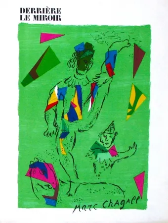 Litografía Chagall - Derrière le miroir (cover) 