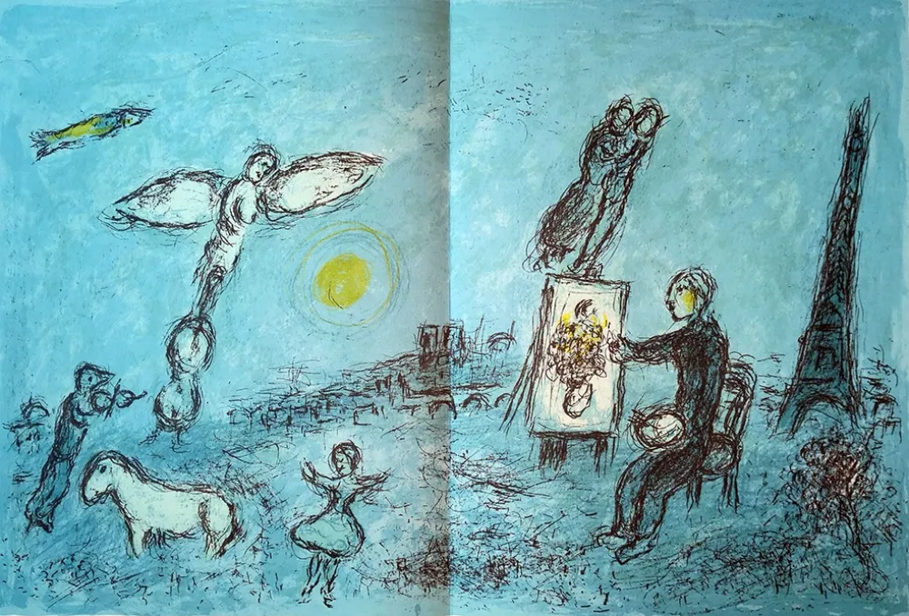 Libro Ilustrado Chagall - Derrière le Miroir n.°246 mai 1981