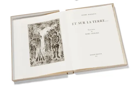 Libro Ilustrado Chagall - Et Sur La Terre