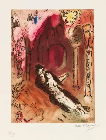 Aguafuerte Y Aguatinta Chagall - Granada
