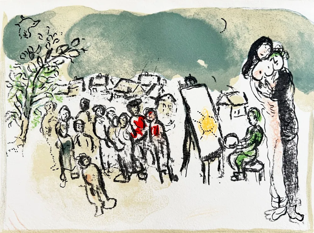 Sin Técnico Chagall - Homage to Julien Cain