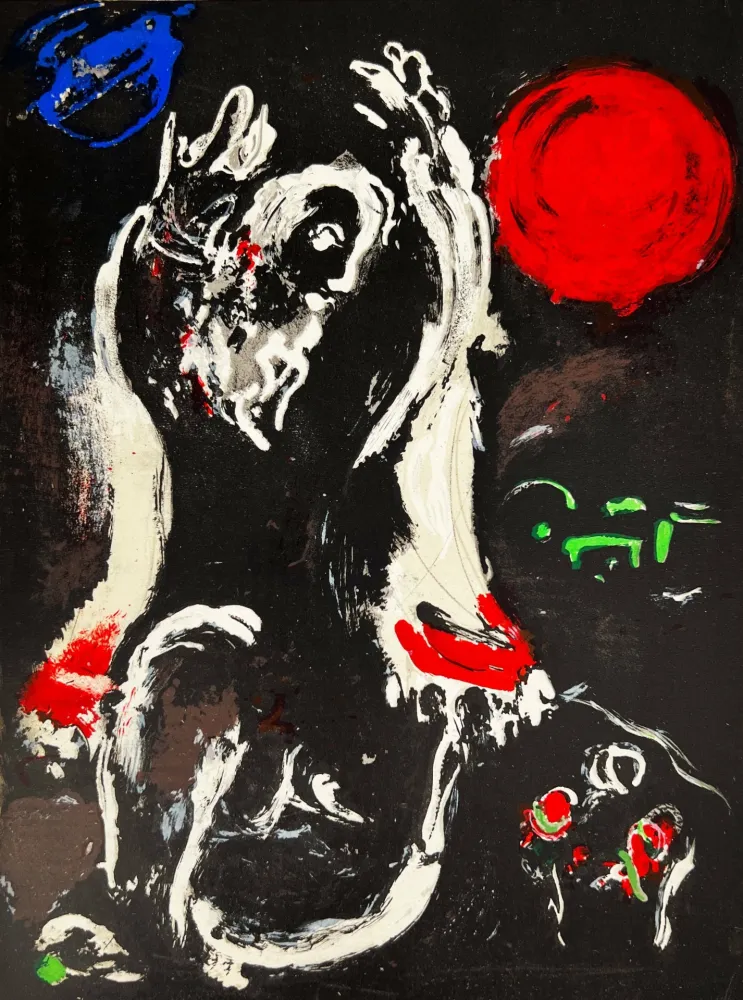 Litografía Chagall - Isaiah