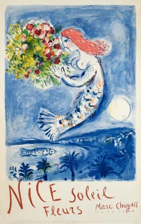Cartel Chagall - La baie des anges