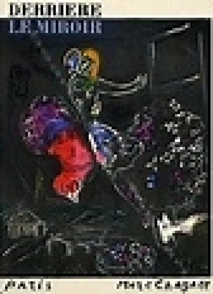 Litografía Chagall - La Nuit a Paris