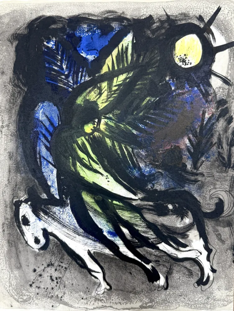 Litografía Chagall - L’Ange