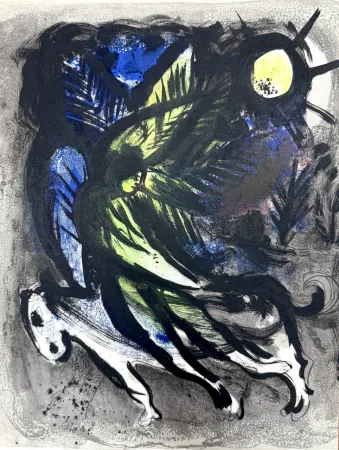 Litografía Chagall - L’Ange