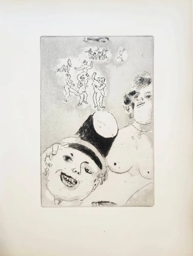 Aguafuerte Chagall - Le Sept Péchés Capitaux