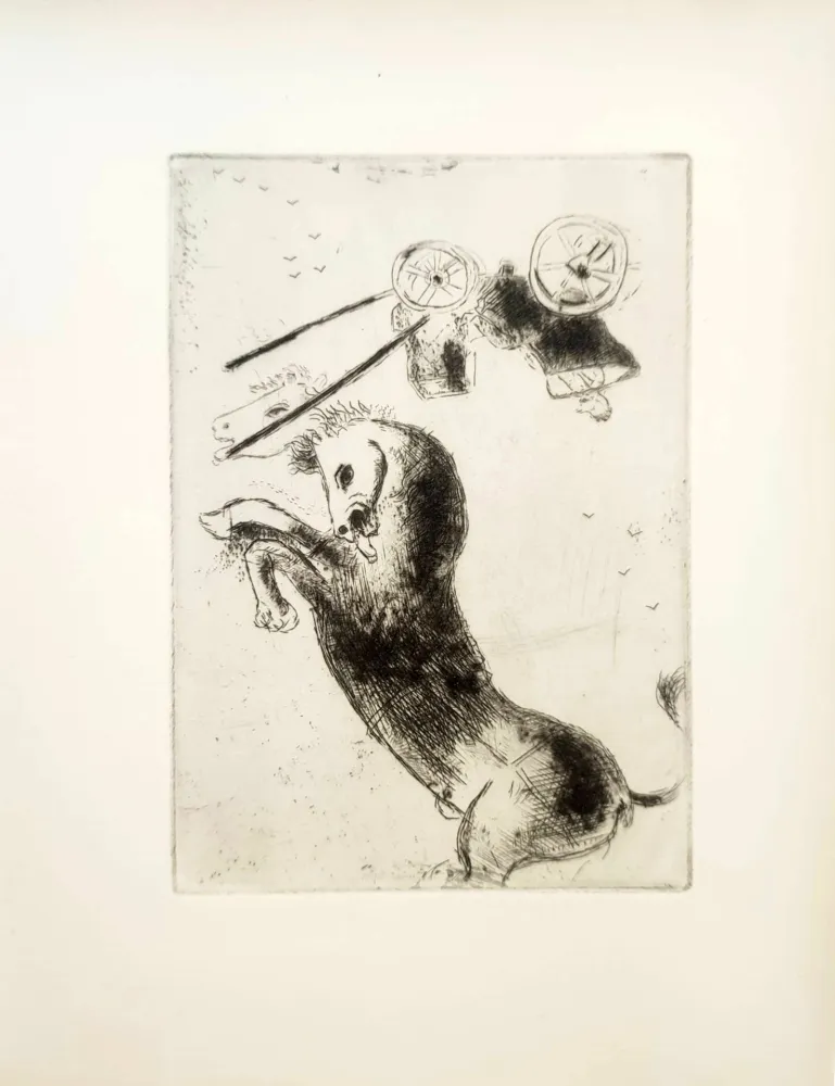 Aguafuerte Chagall - Le Sept Péchés Capitaux