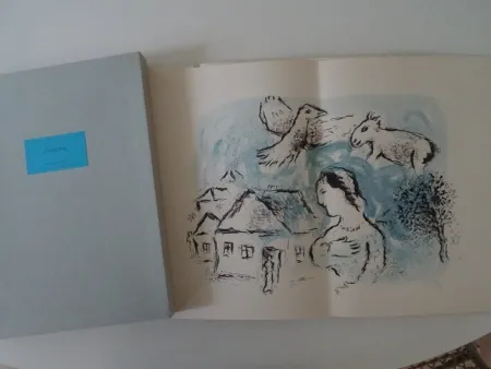 Litografía Chagall - Les Chemins d'Amitie