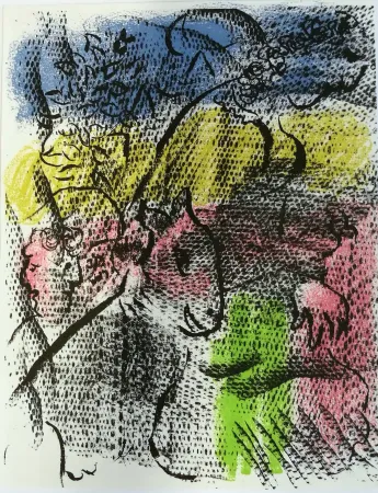 Litografía Chagall - Mai 1970