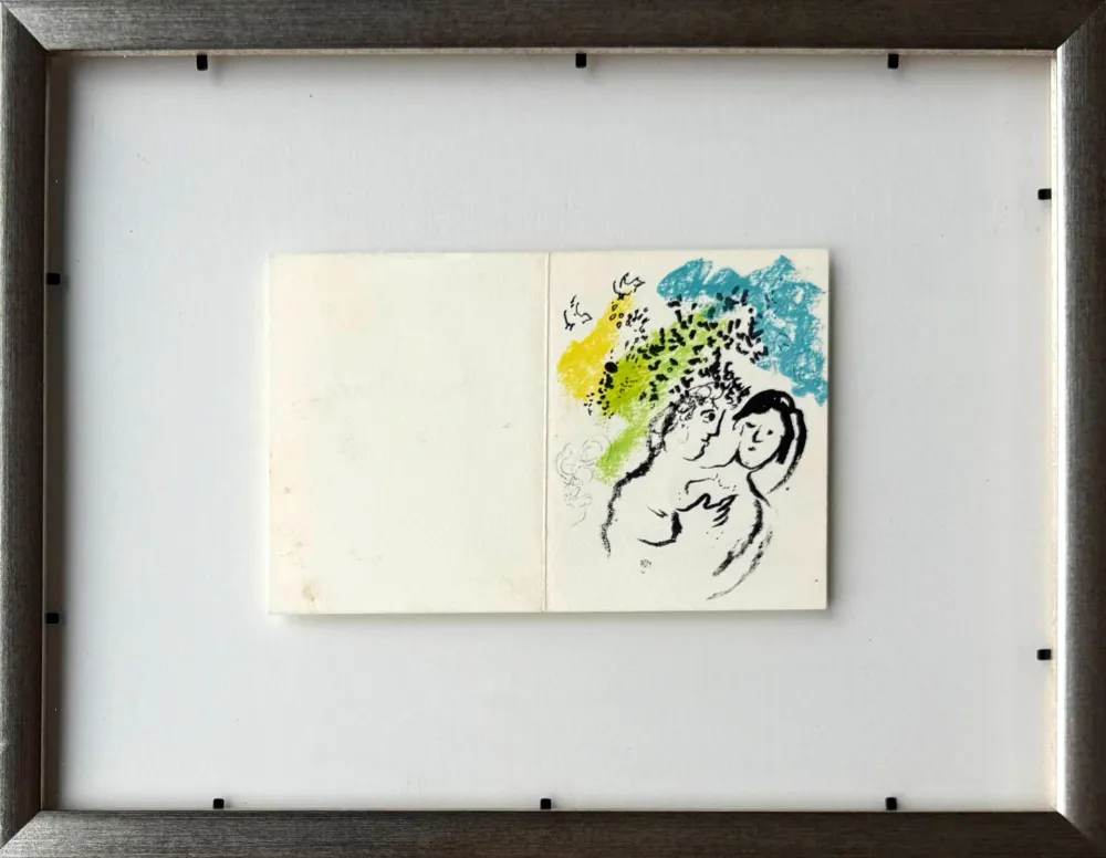 Litografía Chagall - New Year's Card