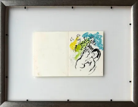 Litografía Chagall - New Year's Card