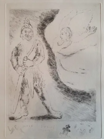 Grabado Chagall - Passage du Jourdain