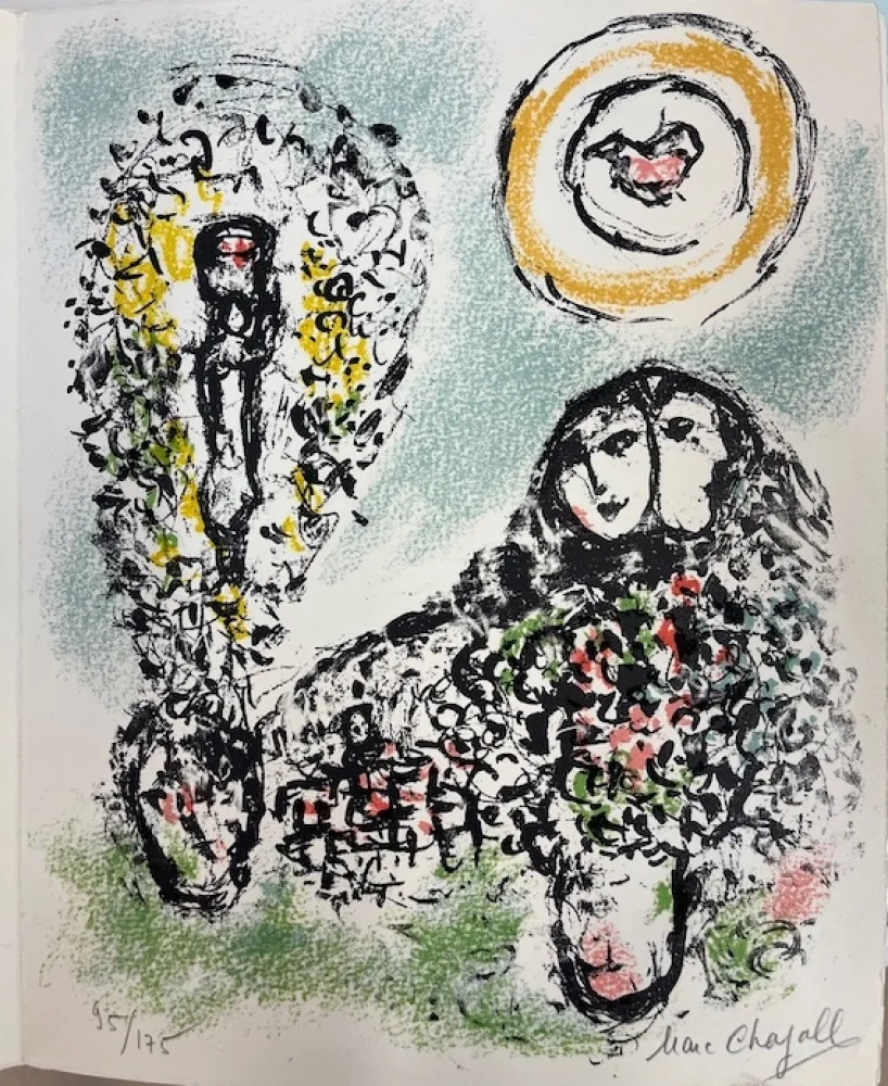 Litografía Chagall - Ponerlo en palabras