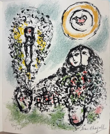 Litografía Chagall - Ponerlo en palabras