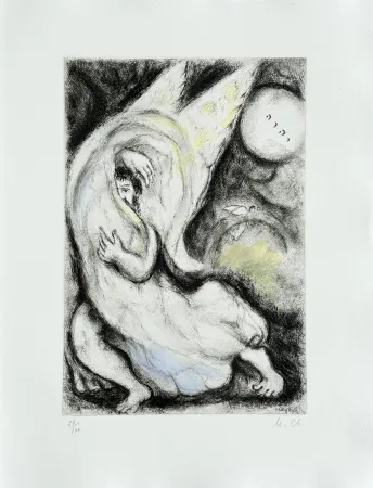 Aguafuerte Chagall - Promise to Jerusalem