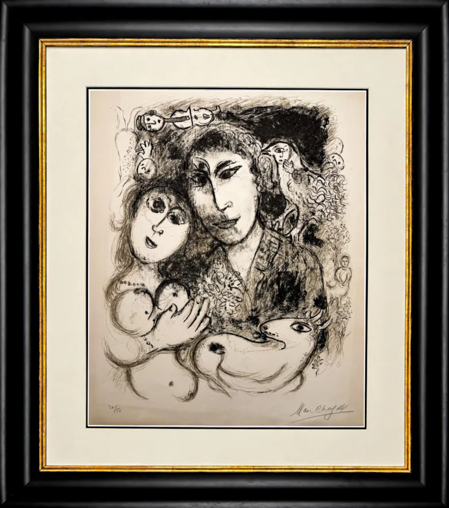 Litografía Chagall - Sortilège