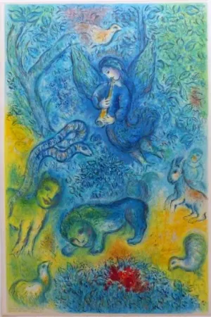 Litografía Chagall - The Magic Flute