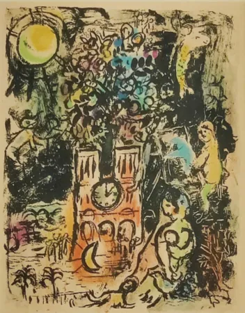 Litografía Chagall - The Tree of Jesse (L'Arbre de Jessé)