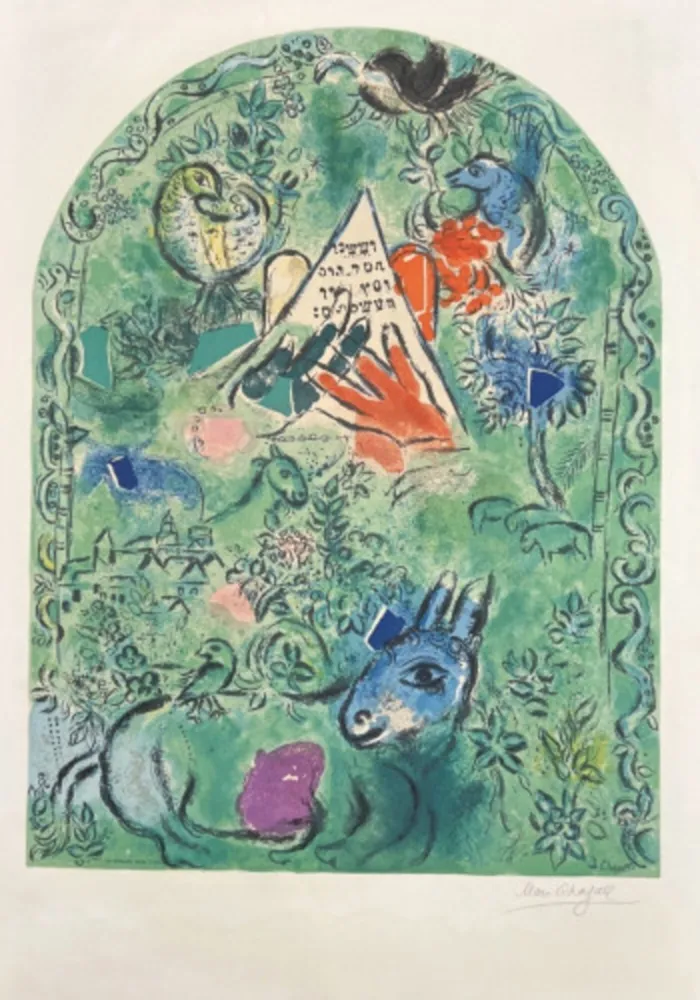 Litografía Chagall - The Tribe of Issachar