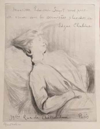 Grabado Chahine - Invitation