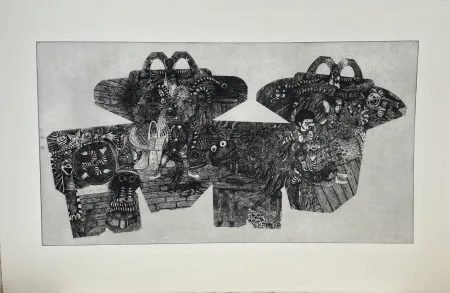 Aguafuerte Chapman - Unhappy Meal, 2002