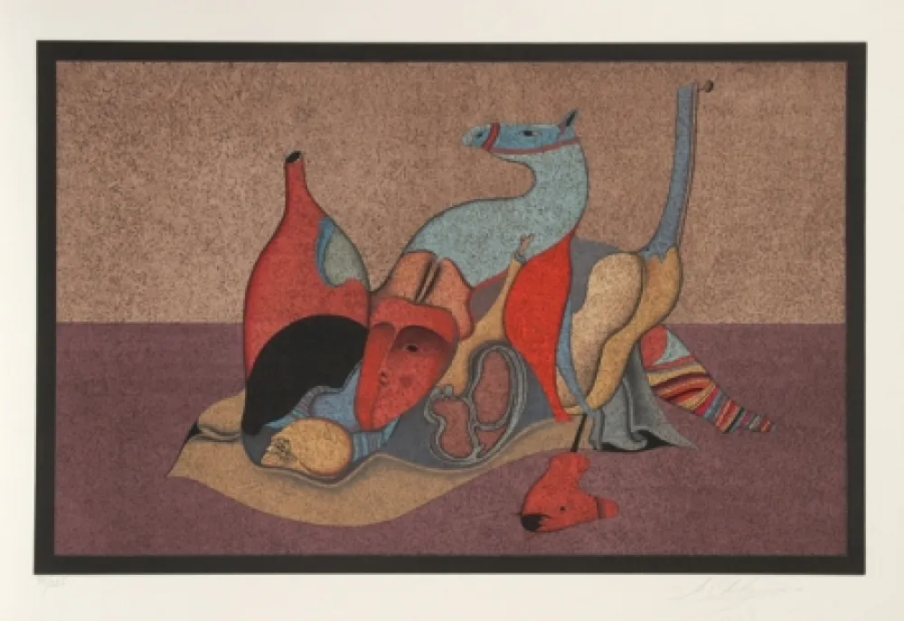 Litografía Chemiakin - Untitled V