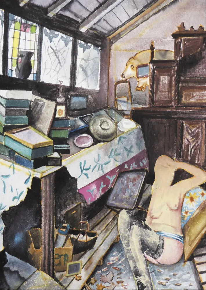 Estampa Numérica Cherkit - Nu (Collection Naked)