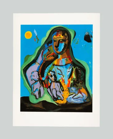 Aguafuerte Y Aguatinta Chia - Composizione