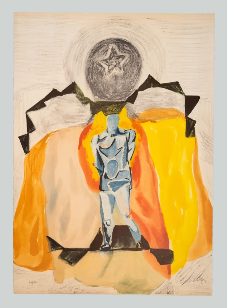 Litografía Chia - Il campione