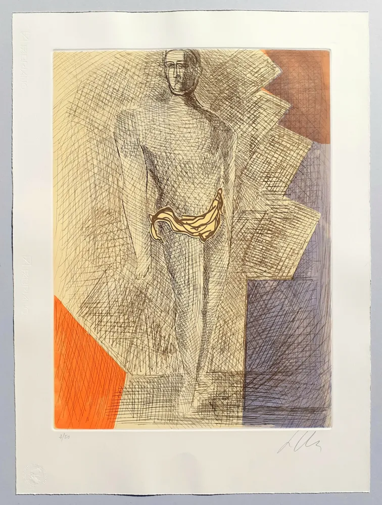 Aguafuerte Y Aguatinta Chia - Improvvisazioni su Leonardo (B)