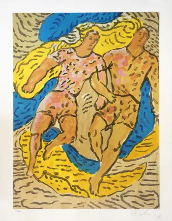 Litografía Chia - OLYMPIC ATHLETES