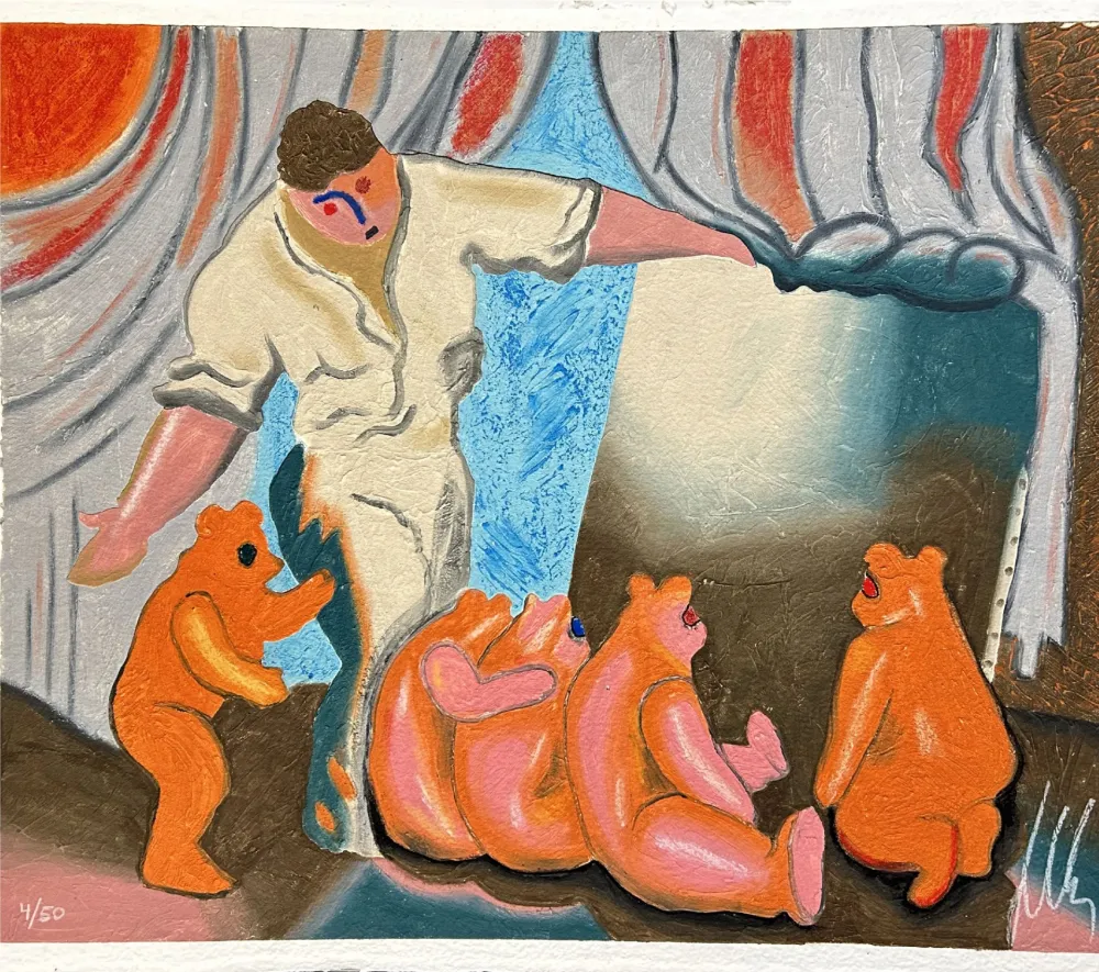 Aguafuerte Y Aguatinta Chia - Untitled 6 (from Ten Masterprints)