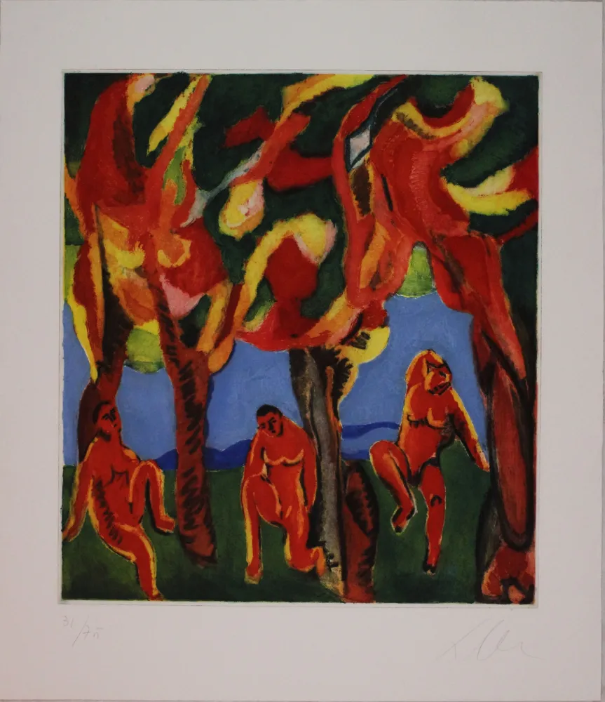 Aguafuerte Y Aguatinta Chia - Untitled