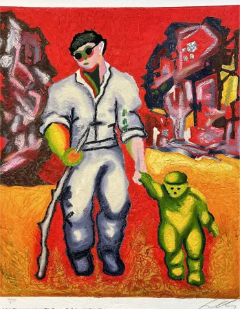 Aguafuerte Y Aguatinta Chia - Untitled 9 (from Ten Masterprints)