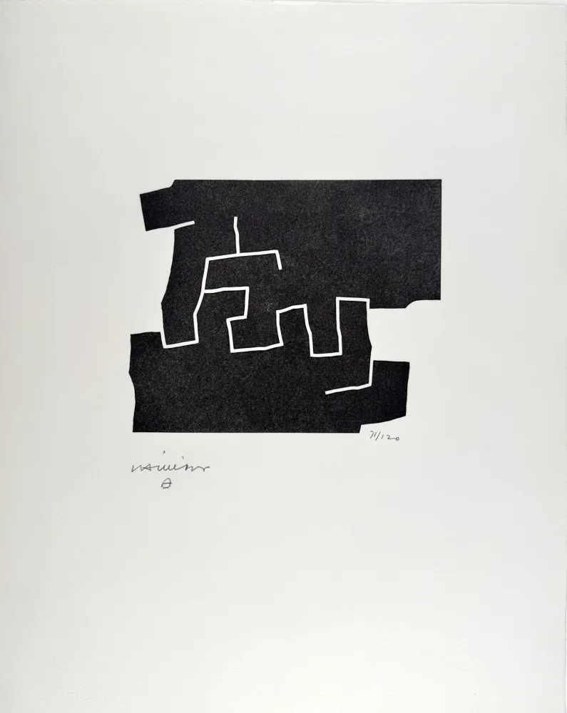 Grabado En Madera Chillida - 10e anniversaire Fondation Maeght 