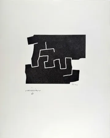 Grabado En Madera Chillida - 10e anniversaire Fondation Maeght 