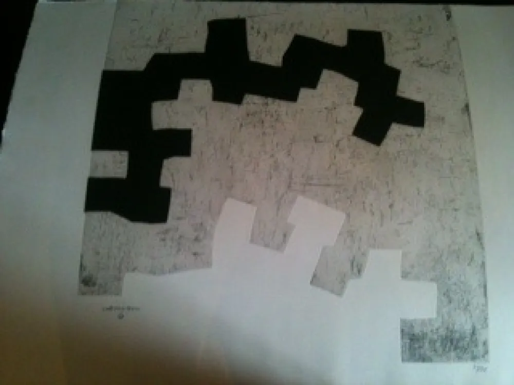 Aguafuerte Chillida - Aldikatu III