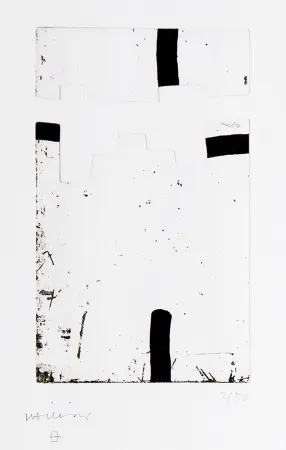 Aguafuerte Y Aguatinta Chillida - Argi IV
